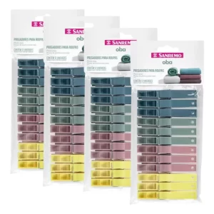 Kit pregadores de roupa