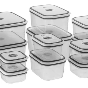 Kit 12 Potes Herméticos Plásticos